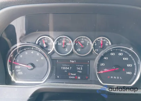 2020 Chevrolet Silverado 1500 4Wd Short Bed Lt Trail Boss z USA, uszkodzony, nr VIN 1GCPYFED0LZ282386